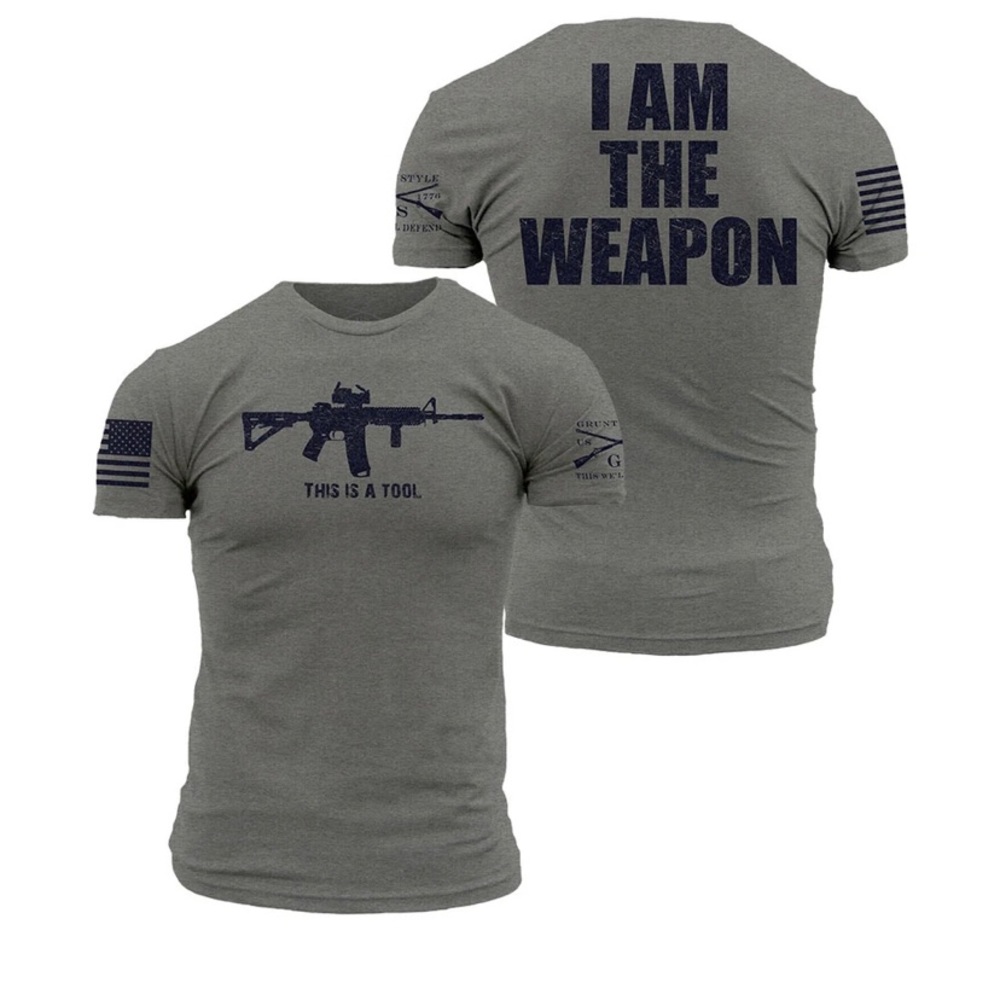 SOLD‼️‼️New Grunt Style Grey Medium Shirt